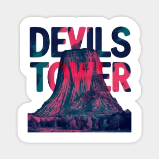 Mystic Devils Tower, Wyoming Magnet