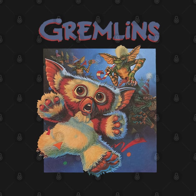 Gremlins // Movie Retro by akunetees