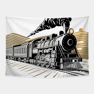 Steam Railway Tapestry