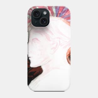 High Resolution Hilma af Klint Head Silhouette 1933 Phone Case