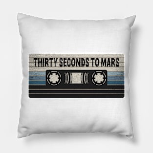 Thirty Seconds To Mars Mix Tape Pillow