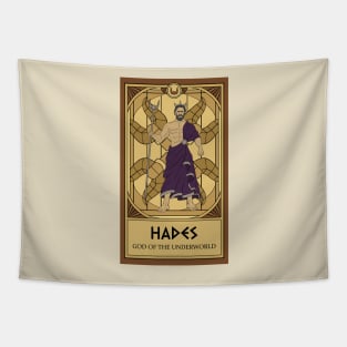 Hades Tarot Card Tapestry