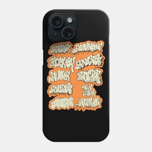 Bangkok Graffiti, Wildstyle Pieces „Bangkok“ Phone Case