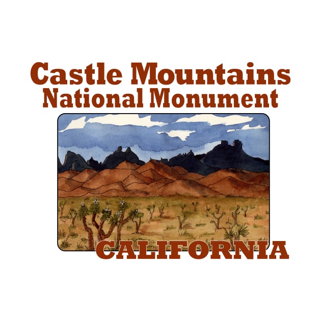 Castle Mountains National Monument, California by MMcBuck