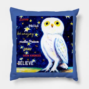 Focus on the Good and Stay Motivated Pillow