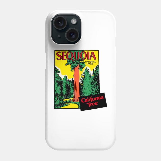 SEQUOIA NATIONAL PARK Vintage Style Phone Case by zsonn