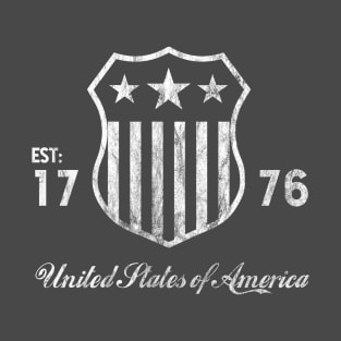 United States of Ameirca - Established 1776 T-Shirt