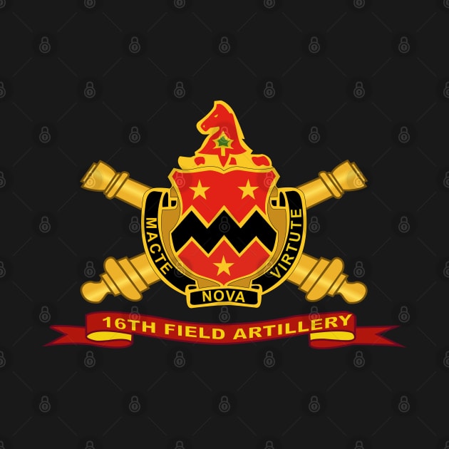 16th Field Artillery w Br - Ribbon by twix123844