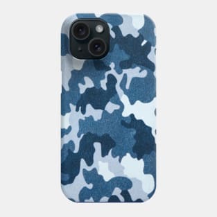 Navy Camouflage Pattern Phone Case