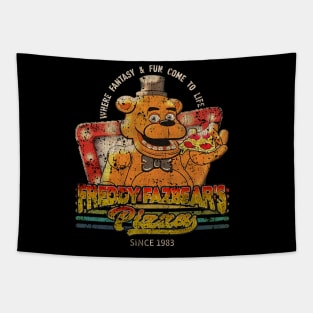 Vintage Freddy Fazbear's Pizza 1983 Tapestry