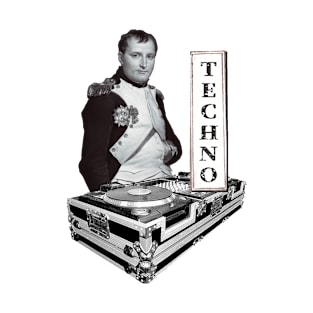 Napoleon Techno DJ T-Shirt