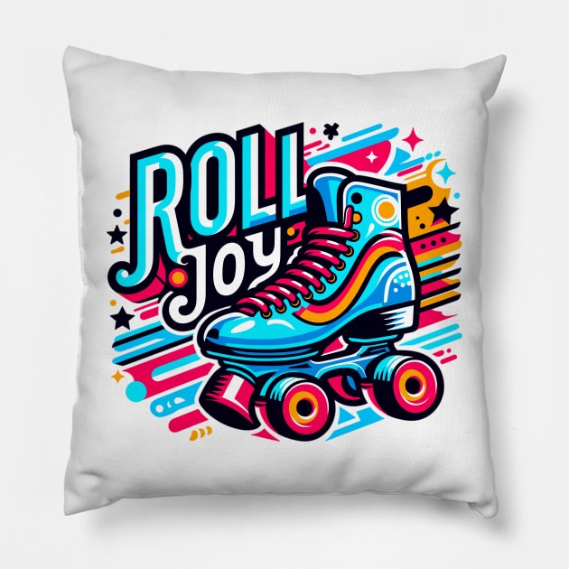 Roller Skates Pillow by Vehicles-Art