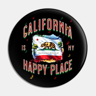 California is my happy place Pin