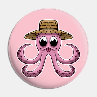 Cute octopus Pin