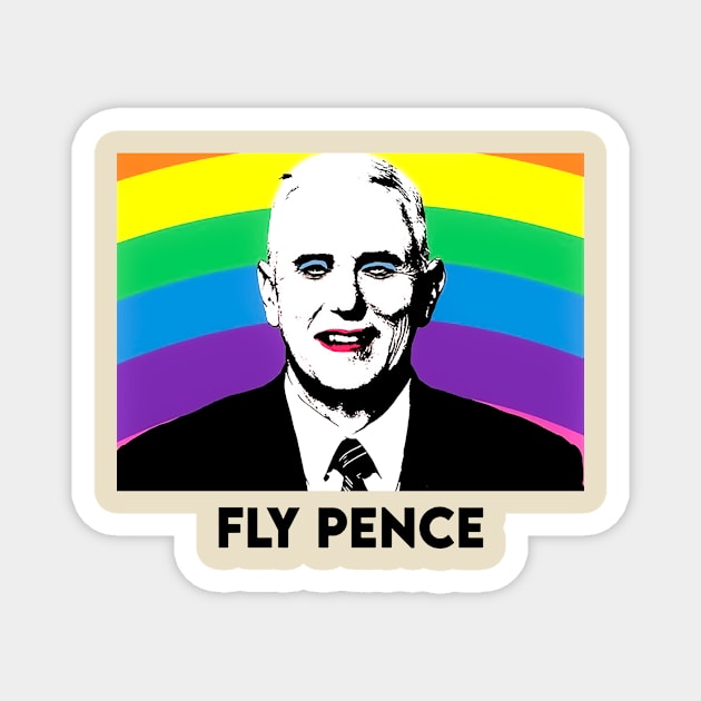 Fly Pence Magnet by HERU CAMPING