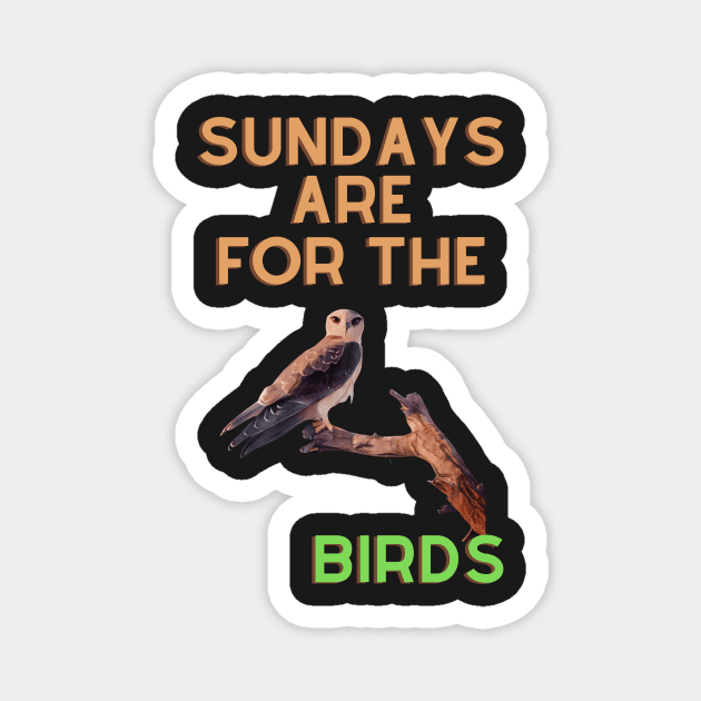 Sundays are for the birds Magnet by Shadowbyte91