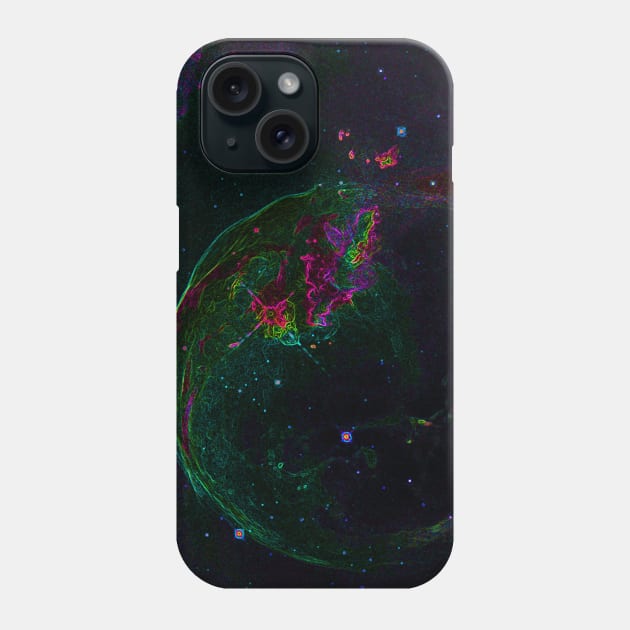 Black Panther Art - Glowing Edges 189 Phone Case by The Black Panther