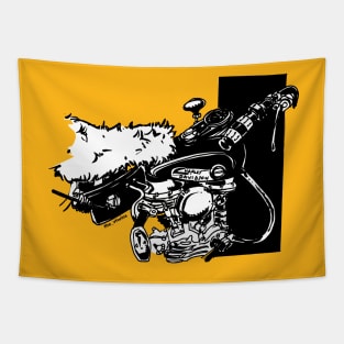 furry panhead Tapestry