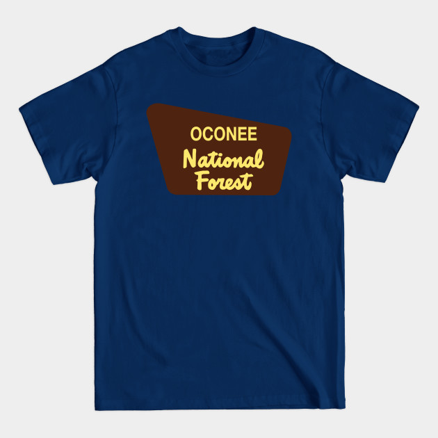 Disover Oconee National Forest - National Forest - T-Shirt