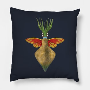 Winged Cuttlefish Pillow