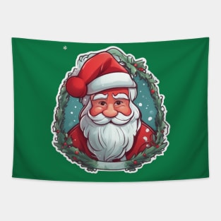 Christmas 2024 Santa Claus Design Tapestry