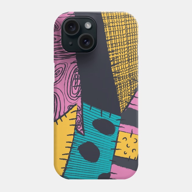 Nightmare Sewn Pattern Phone Case by Heyday Threads