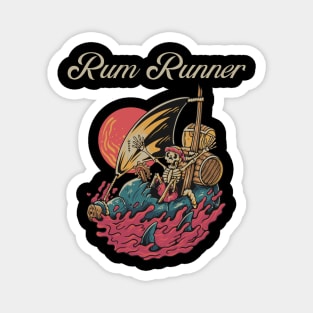 rum runner Magnet