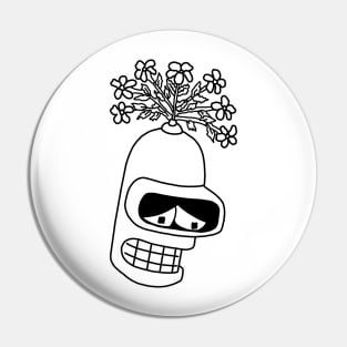 Sad Bender Pin