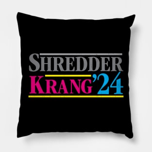 shredder / krang 2024 Pillow