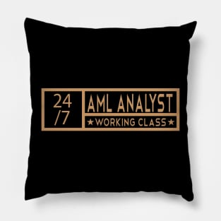 AML Analyst Tittle Job Pillow