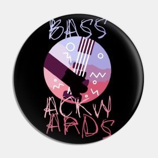 Night In The Woods Bass Ackwards Pin