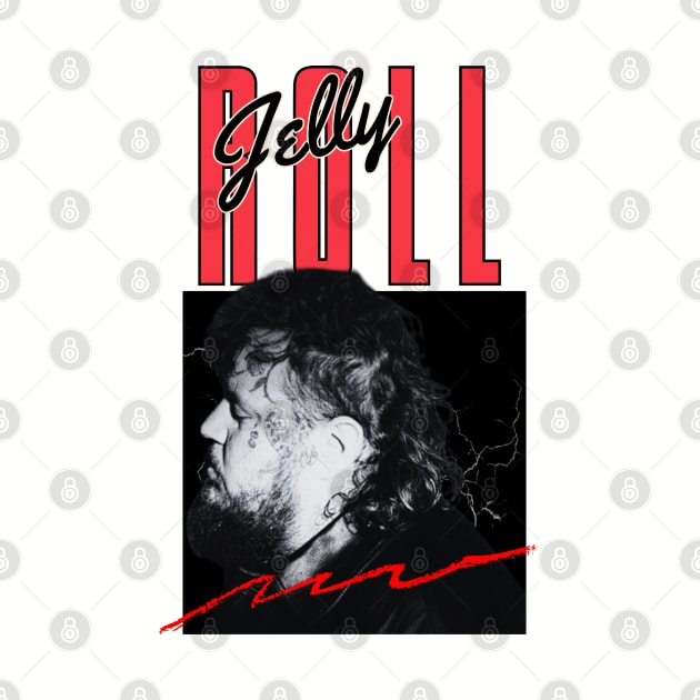 Jelly roll///original retro fan art by DetikWaktu