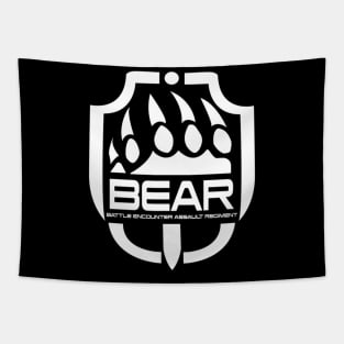 Escape From Tarkov BEAR big white logo Tapestry