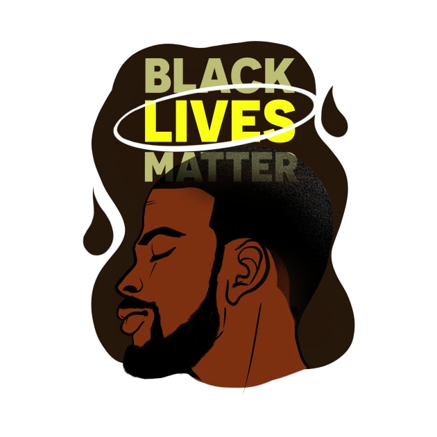 Black Lives Matter by Hameo Art