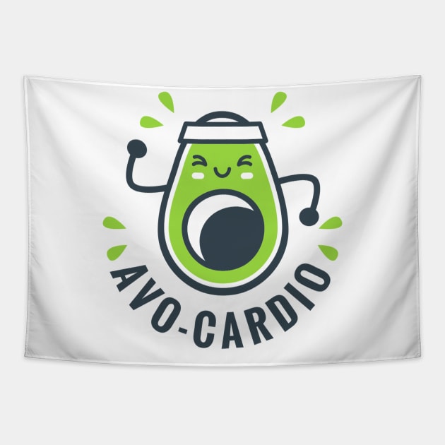 Avo-cardio Tapestry by MajorCompany