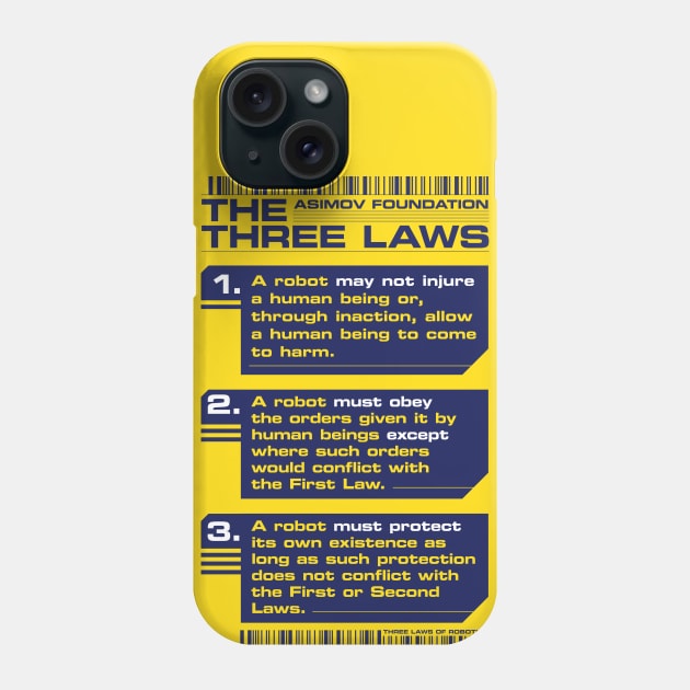 3 LAWS Phone Case by Krobilad