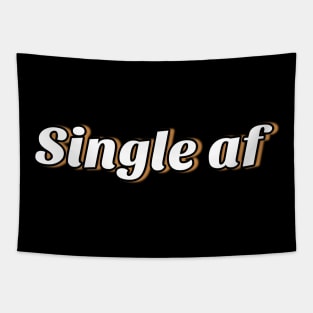 Single af calligraphy Tapestry