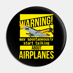 The best for an airplane lover! I spontaneously start talking about airplanes Pin