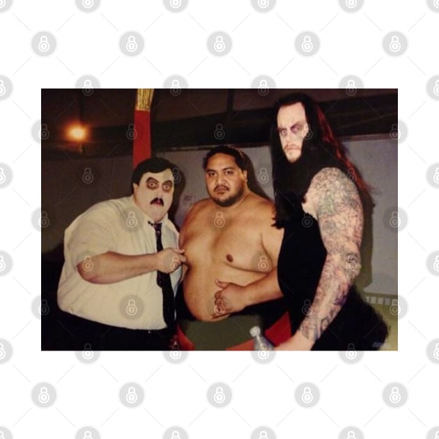 Paul Bearer tweeks Yokozuna's nipple by PentaGonzo