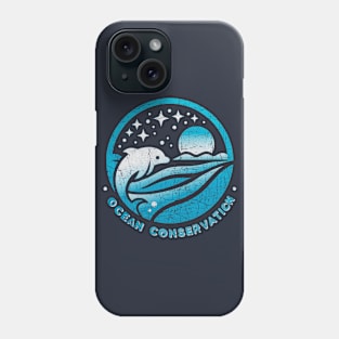 Ocean Conservation "Vintage Logo" Phone Case