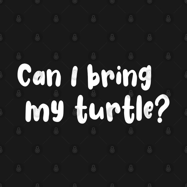 Can I Bring My Turtle? by Love Life Random