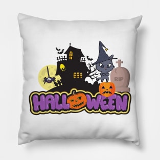 Happy halloween day 2020 Pillow