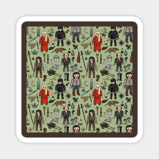 Princess Bride All-Over Prin Magnet