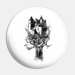 Tree Castle Pin