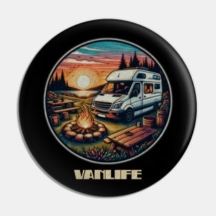 Sprinter van camping Pin