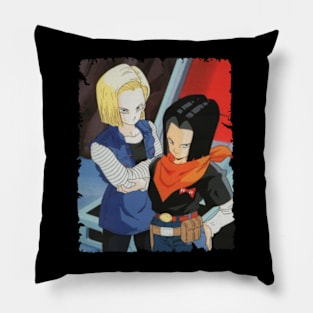 ANDROID 17 MERCH VTG Pillow