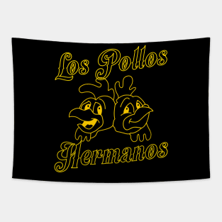 Los Pollos Hermanos Yellow Line Tapestry