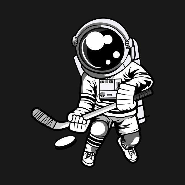 Hockey Player Astronaut by ArtisticParadigms