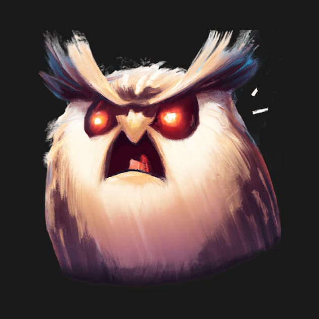 AngryOwl_2 by Lorenzo_Art 