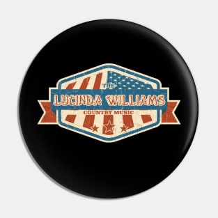 The Lucinda Williams vintage Pin